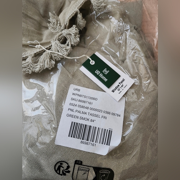 2 UO Home Palma Curtains NWT - Picture 4 of 5